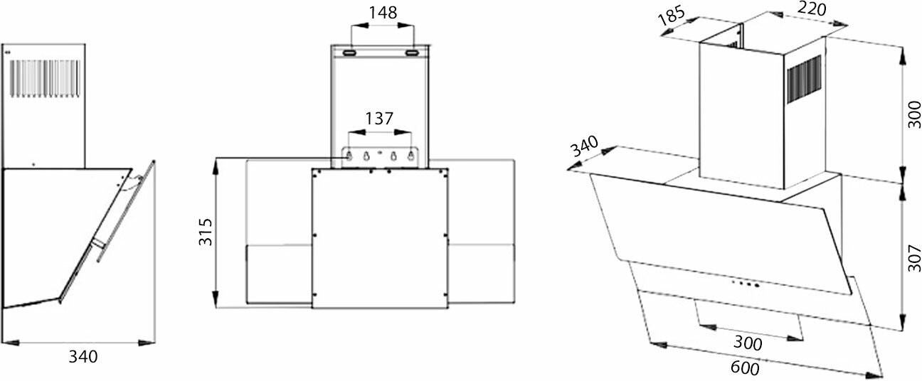 Evelux wing 60 bg