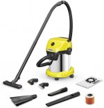 Строительный пылесос Karcher WD 3 S V-17/6/20 Car без АКБ, ЗУ [1.628-149.0] — фото 1 / 5