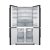 Холодильник Kuppersberg NMFV 18591 B Silver — фото 3 / 6