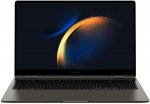 Ноутбук Samsung Galaxy book 3 360 NP750, 15.6", трансформер, AMOLED, Intel Core i7 1360P, Intel Evo 2.2ГГц, 12-ядерный, 16ГБ LPDDR4x, 512ГБ SSD, Intel Iris Xe graphics , Windows 11 Home, темно-серый [np750qfg-ka2us] — фото 1 / 3