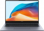 Ноутбук Huawei MateBook D 14 MDF-X, 14", IPS, Intel Core i5 1240P 1.7ГГц, 12-ядерный, 16ГБ LPDDR4x, 512ГБ SSD, Intel Iris Xe graphics , Windows 11 Home, серый космос [53013tbh] — фото 1 / 3