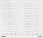 Варочная панель электрическая Maunfeld CVI594SF2WH Inverter индукционная — фото 1 / 7