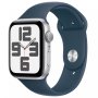 Смарт-часы Apple Watch SE 2023 40mm Silver Aluminum Case with Blue [MRE23]