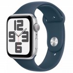 Смарт-часы Apple Watch SE 2023 40mm Silver Aluminum Case with Blue [MRE23] — фото 1 / 3