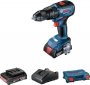 Дрель-шуруповерт Bosch GSB 18V-50 + L [06019H5100]