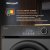 Стиральная машина Weissgauff WM 45126 Inverter Steam Color Touch Grey — фото 8 / 16