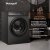 Стиральная машина Weissgauff WM 45126 Inverter Steam Color Touch Grey — фото 9 / 16