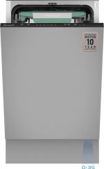 Встраиваемая посудомоечная машина Weissgauff BDW 4536 D Inverter Autoopen Timer Floor — фото 1 / 15