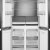 Холодильник Weissgauff WCD 450 Bru Steel Glass — фото 4 / 14