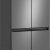 Холодильник Weissgauff WCD 450 Bru Steel Glass — фото 7 / 14