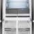 Холодильник Weissgauff WCD 450 White Rock Glass — фото 3 / 15