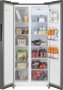 Холодильник Weissgauff WSBS 500 Inverter NoFrost Dark Grey