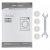 Стиральная машина Krona ITTER 1000 6K WM White KRWM001 — фото 12 / 13