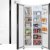 Холодильник Weissgauff WSBS 500 Inverter NoFrost White Glass — фото 2 / 13