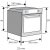 Духовой шкаф Haier HOD-PM08TGB — фото 3 / 8
