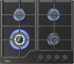 Варочная панель газовая Midea MG693TGB &mdash; фото 1 / 6