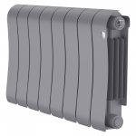 Радиатор отопления Royal Thermo Infinity 300 Silver Satin 8 секций &mdash; фото 1 / 1