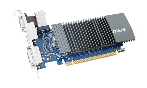 ASUS GeForce GT 710 954Mhz PCI-E 2.0 1024Mb 5012Mhz 32 bit DVI HDMI HDCP купить
