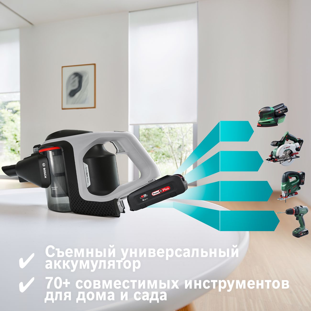 Пылесос беспроводной Bosch BCS8224WA — купить в Красноярске. Состояние:  Новое. Пылесосы, паровые швабры на интернет-аукционе Au.ru