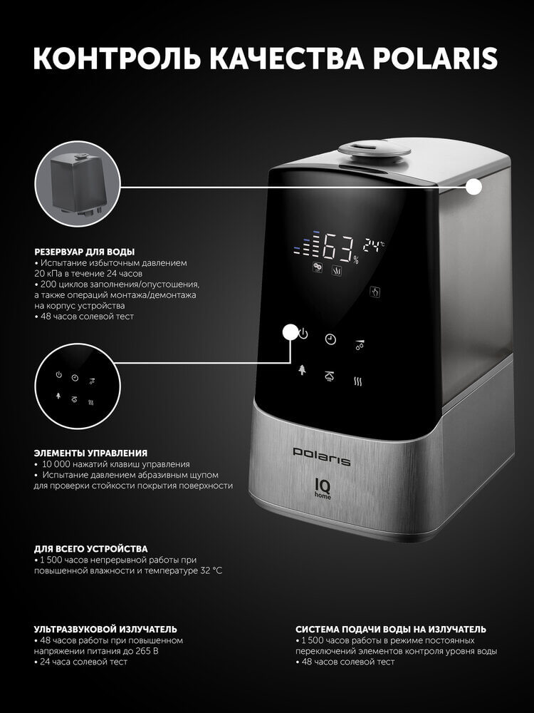 Polaris PUH 2300 WIFI IQ Home купить