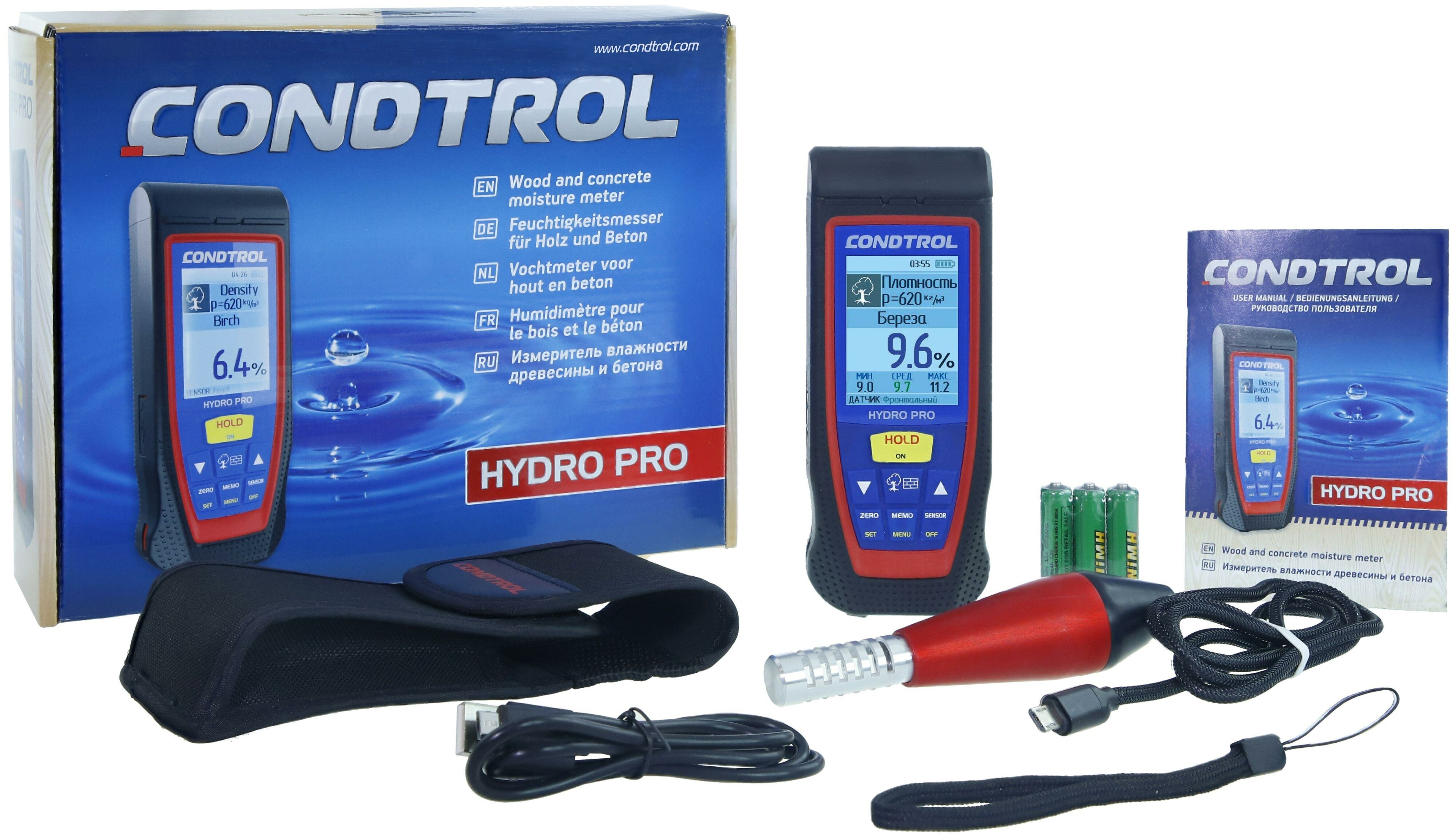 Влагомер CONDTROL Hydro Pro New [3-14-024] купить в Красноярске