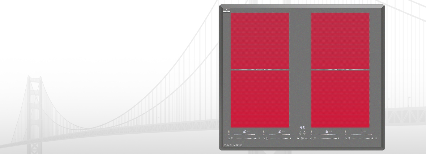 Варочная панель электрическая Maunfeld CVI594SF2DGR индукционная купить в Красноярске