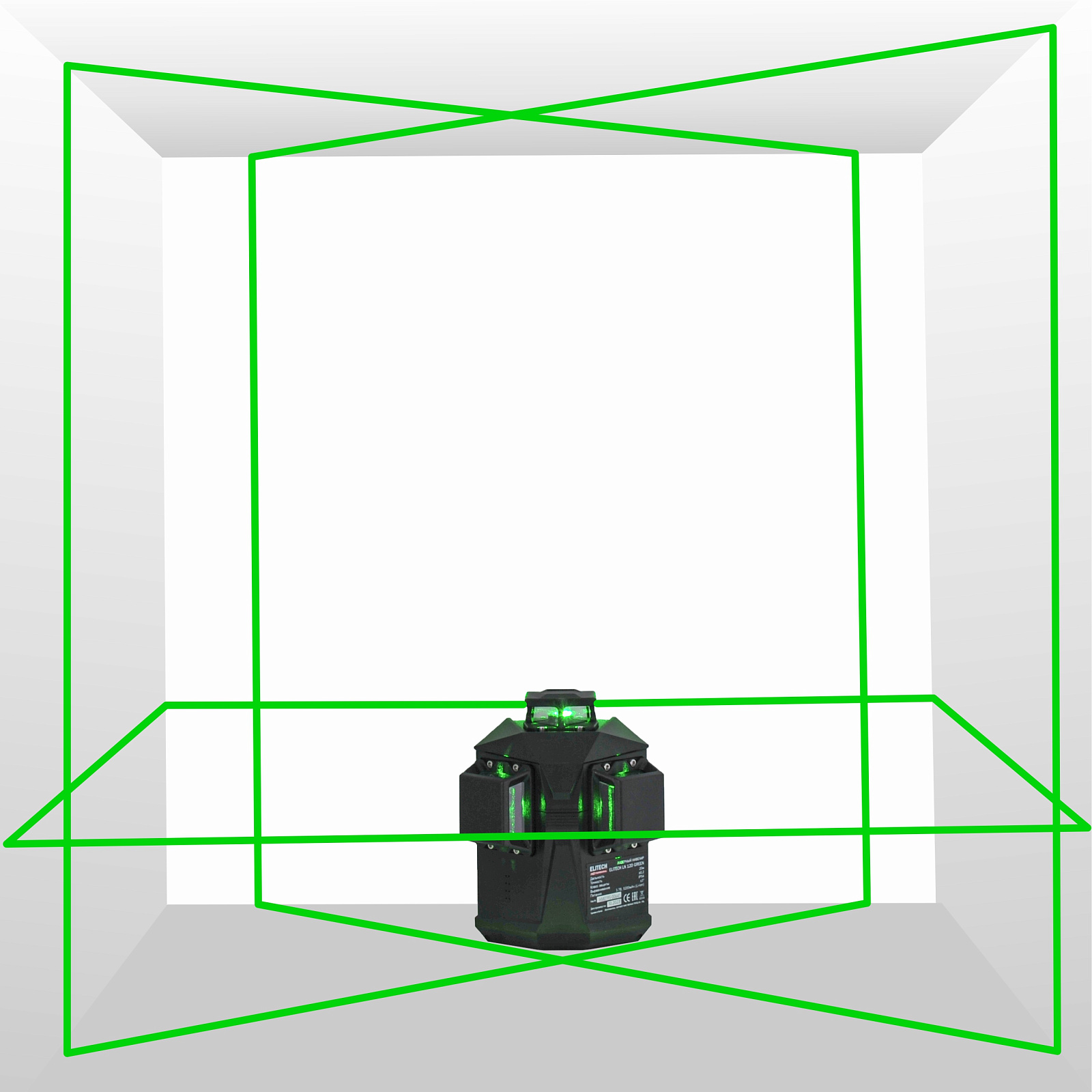 Лазерный нивелир ELITECH LN 12D GREEN [204736] купить в Красноярске