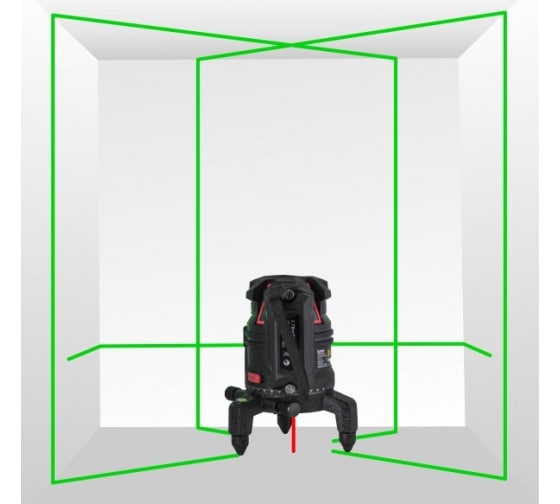 Лазерный нивелир ELITECH LN 5D GREEN [204734] купить в Красноярске