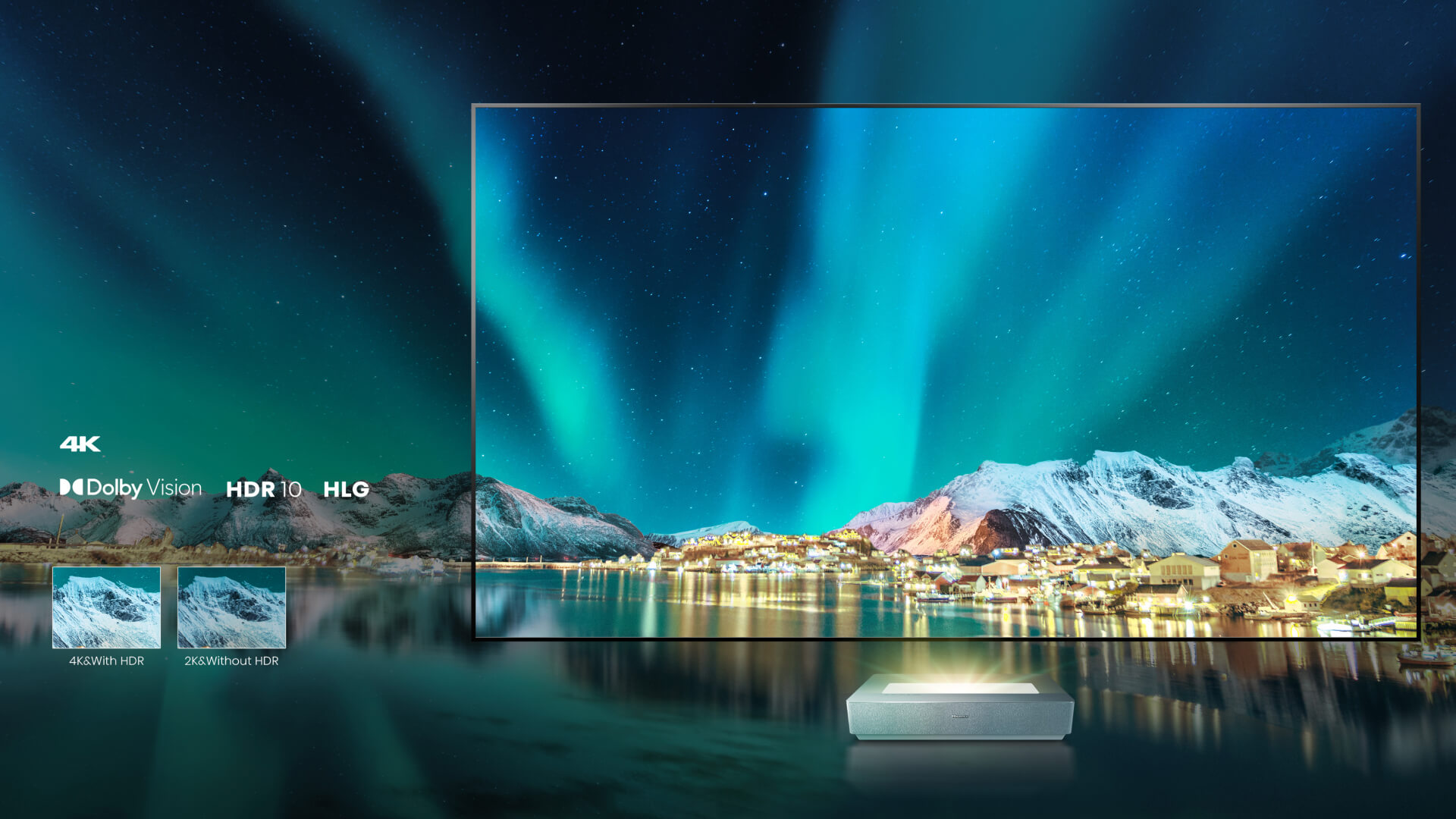 Hisense Laser TV 120L5H недорого в Красноярске