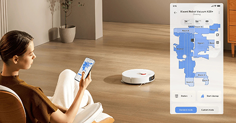 Робот-пылесос Xiaomi Robot Vacuum X20+ купить в Красноярске