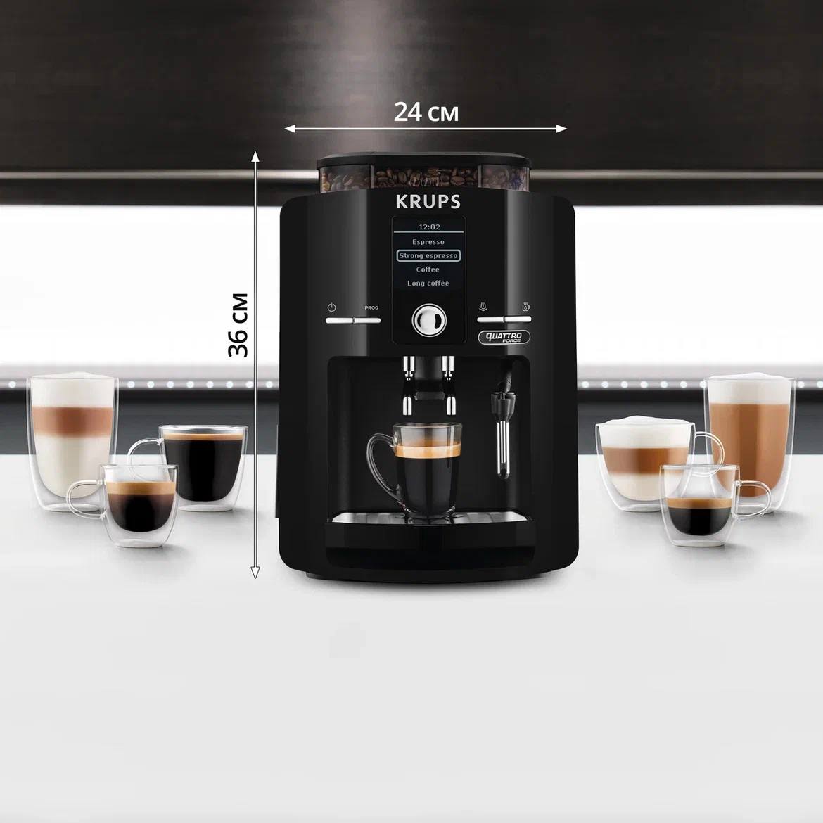 Krups Quattro Force EA82F010 Krups Quattro Force EA82F010 купить Красноярск