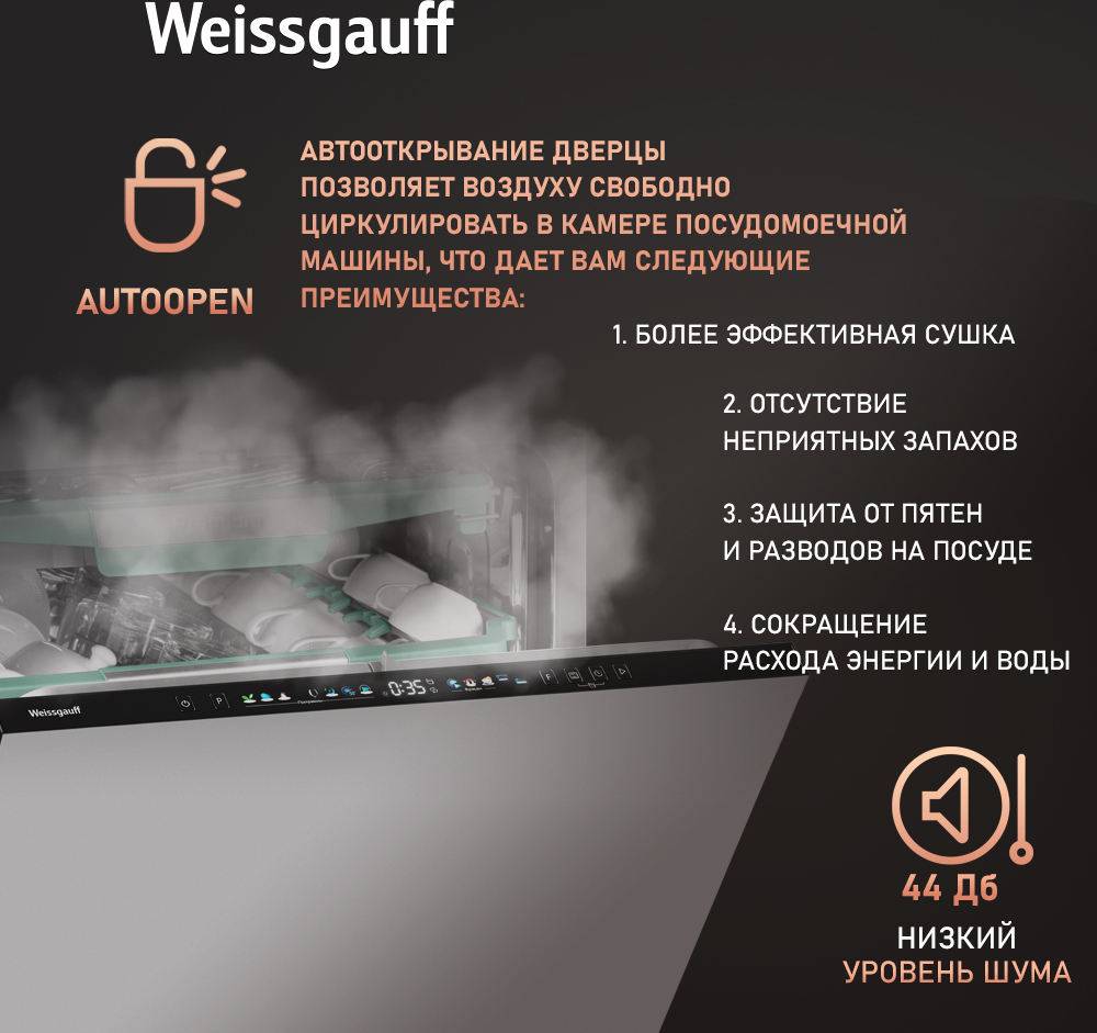 Weissgauff BDW 6140 Real Touch DC Inverter Timer Floor Красноярск