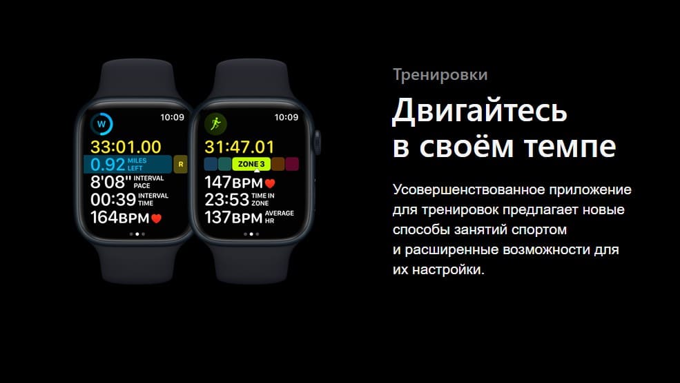 Apple Watch Series 8 А2771 45мм Starlight Aluminum Case [MNUQ3ll/A] Красноярск