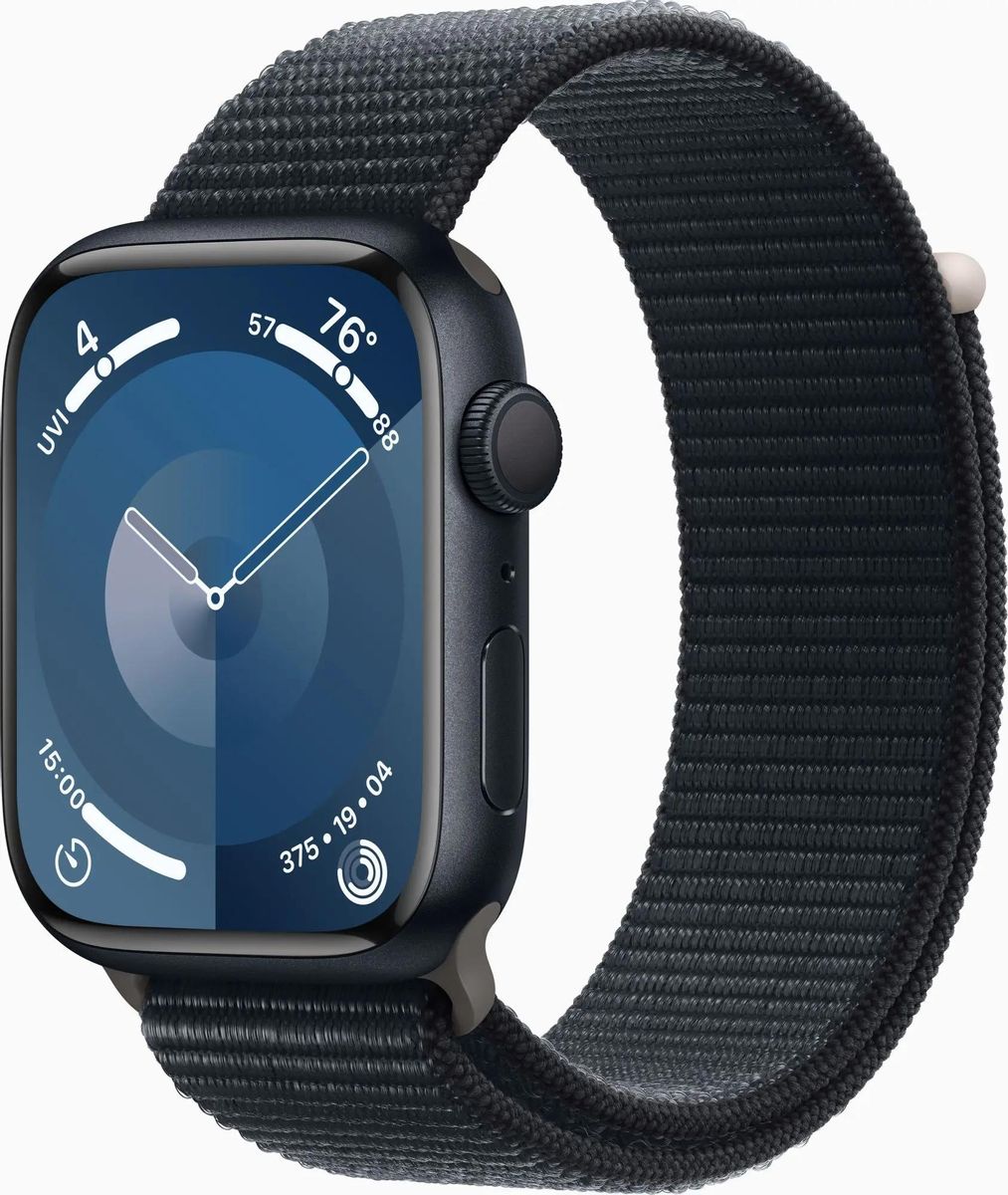 Смарт-часы Apple Watch Series 9 A2980 45мм Black [MR9C3ll/A] купить в Красноярске