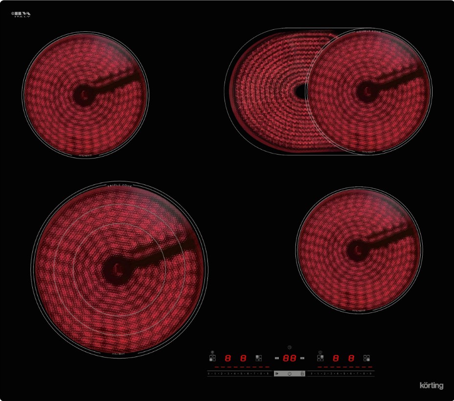 Варочная панель электрическая Korting HK 63910 B купить в Красноярске