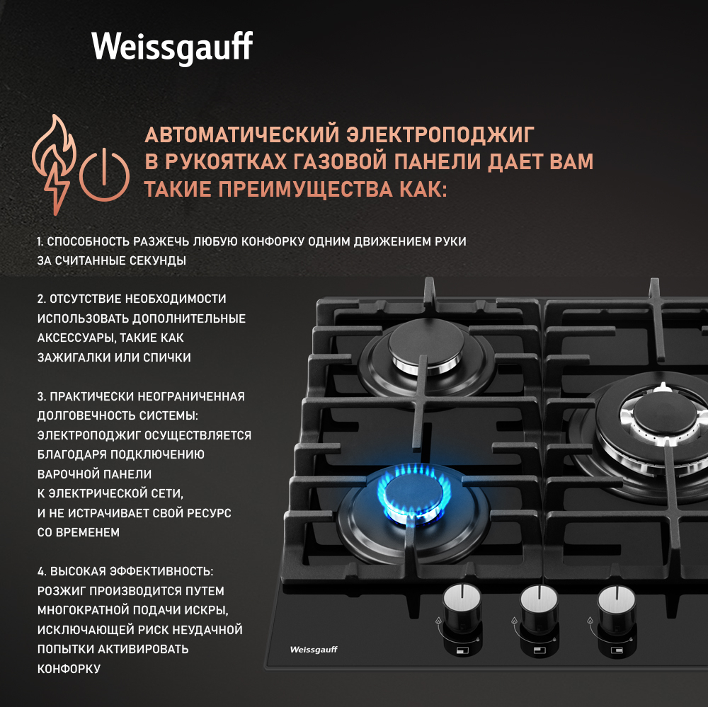 Weissgauff HGG 451 BFV купить Красноярск