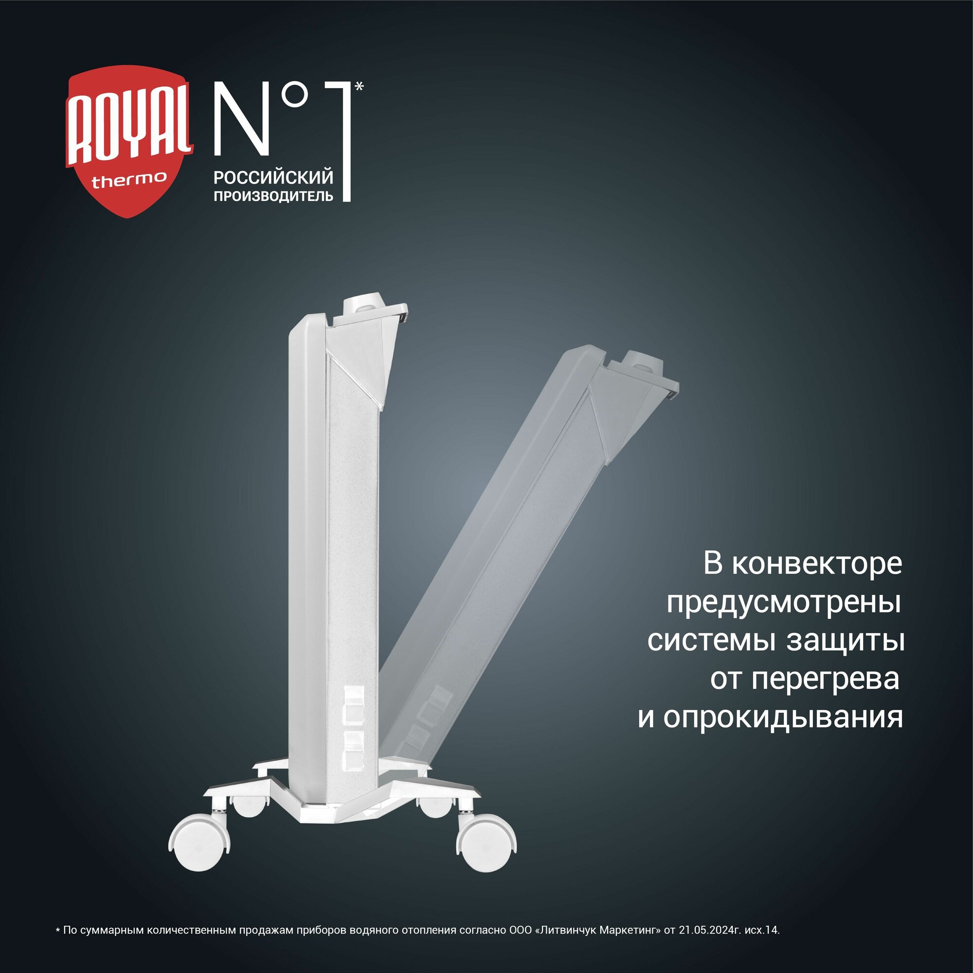 Royal Thermo Nero RTCN/M-2000 конвектор купить