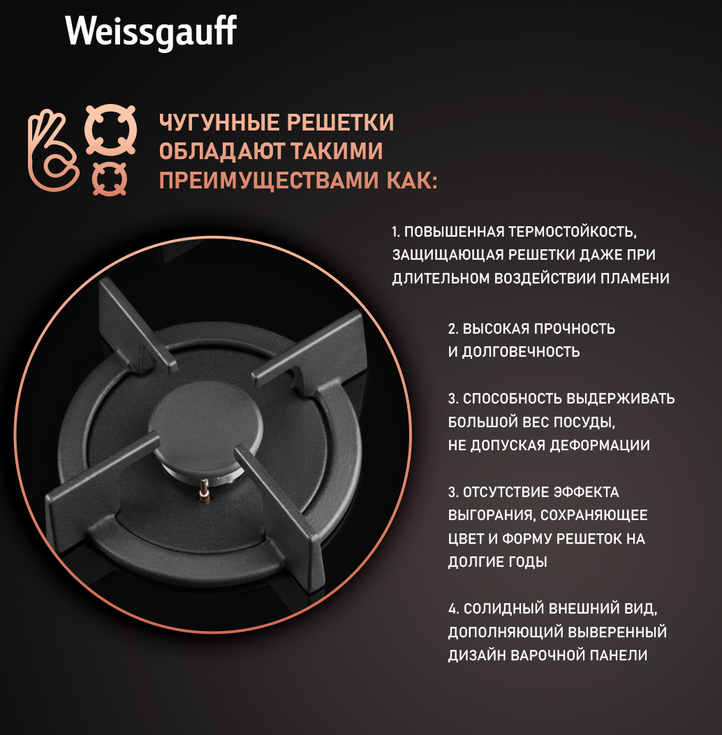 Weissgauff HGG 640 BG Nano купить