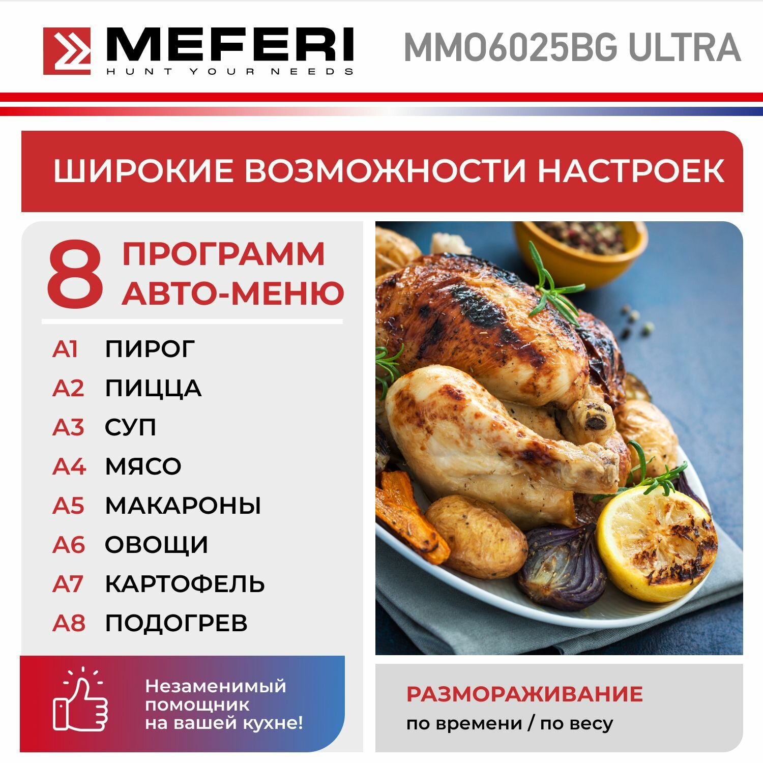 Meferi MMO6025BG ULTRA купить