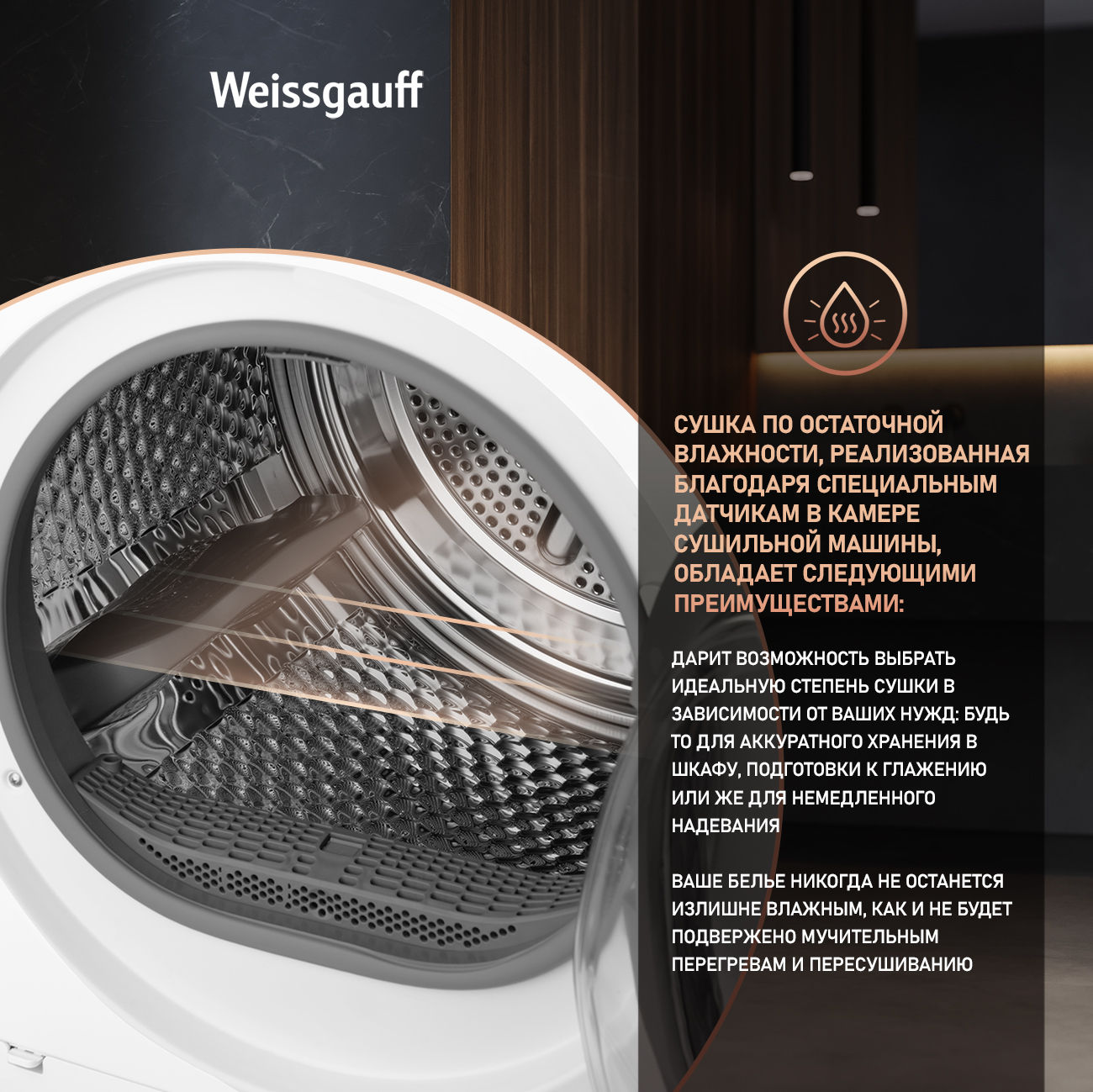 Weissgauff WD 6010 Heat Pump Gold купить