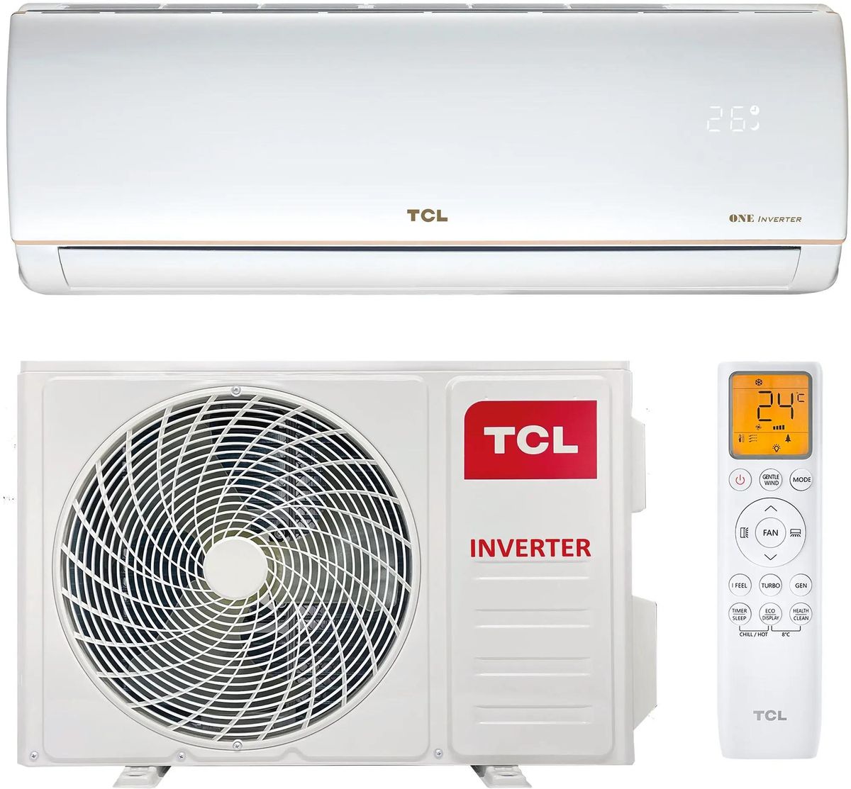 Кондиционер TCL One Inverter TAC-24HRID/E1 сплит-система купить в Красноярске