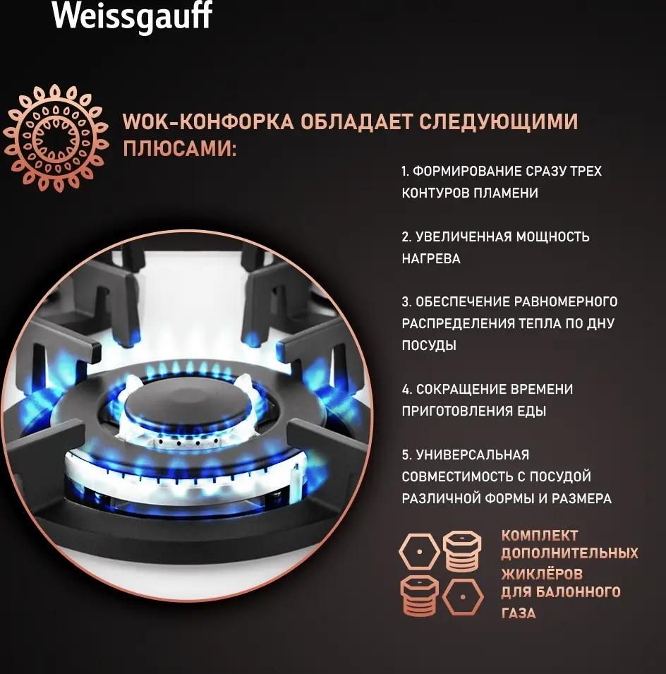 Weissgauff HG 430 WGV купить