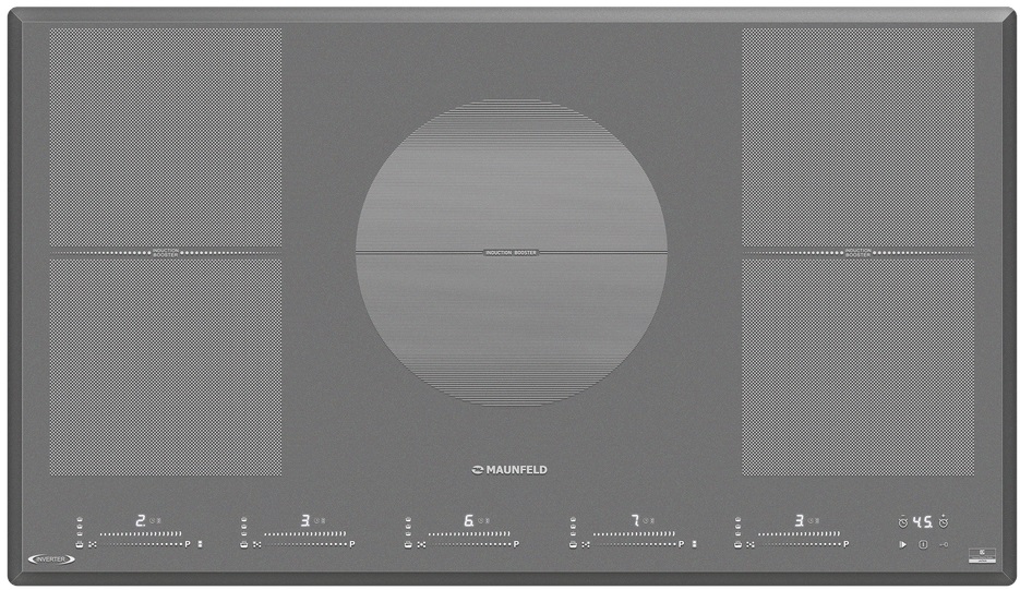 Варочная панель электрическая Maunfeld CVI905SFLGR Inverter индукционная купить в Красноярске
