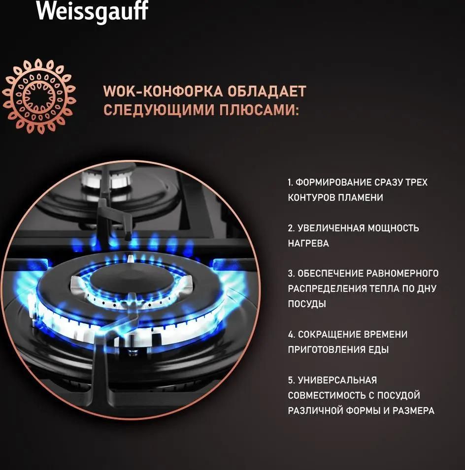 Weissgauff HGG 649 BGRGV купить